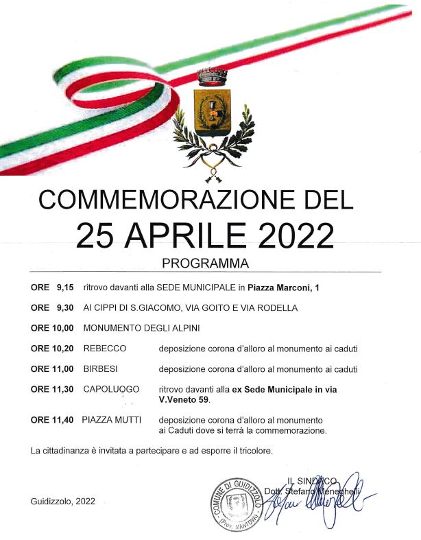 COMMEMORAZIONE
