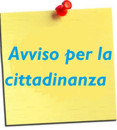avviso cittadinanza
