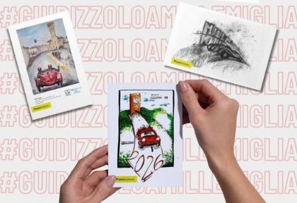 La 1000 Miglia 2026 - Cartoline dedicate e annullo postale