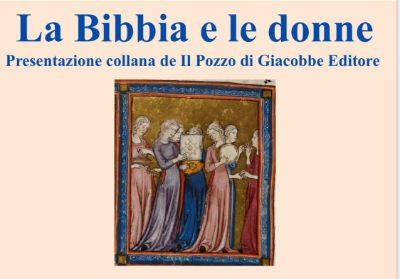 volantino La Bibbia e le donne ritaglio
